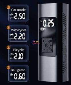 Enfield-bd.com Bike & Car Car Inflator Air Pump Portable Inflator Wireless 