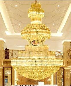 Enfield-bd.com Others Crystal Chandelier Duplex Building European-Style Living Room D1800 H2500 mm