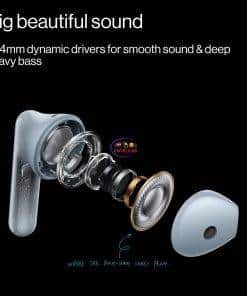 OnePlus Nord Buds CE Truly Wireless Earbuds | Misty Grey Wireless Earbuds