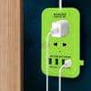 Maxline Ml-604 4 USB Power Strip Fast Charging Multiplug | White Power Strips