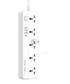 LDNIO SC5415 5 AC Universal Power Strip | White Power Strips
