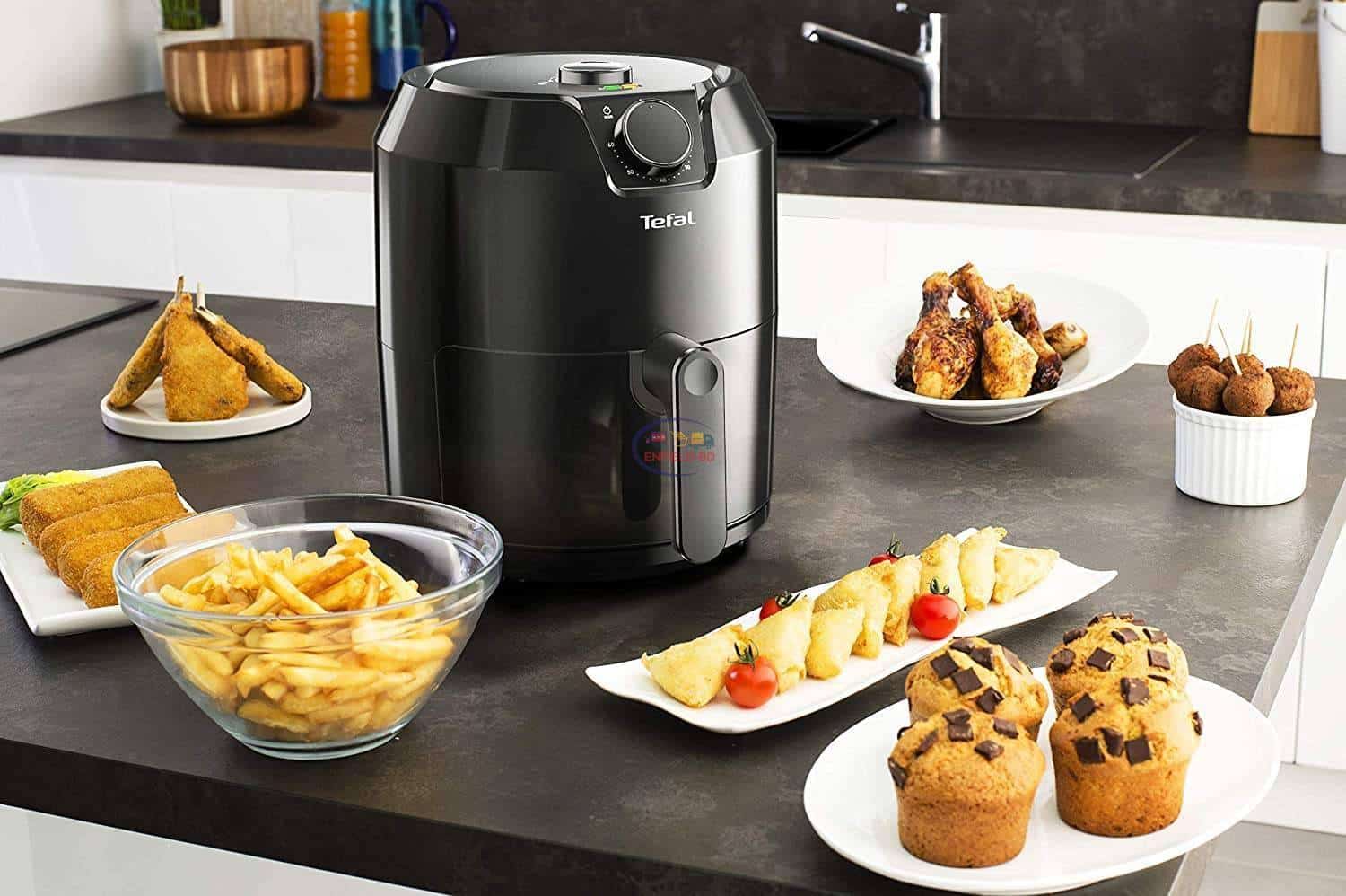 Tefal Air Fryer 4.2 Liter EY201840 Easy Fry Low Fat Air Fryer | Black