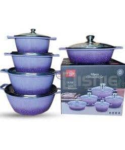Uakeen 10 pcs Granite Cookware Set Kitchen & Dining 