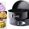 Generic Round Shape Cake Mould 3 Pieces | Black Kitchen & Dining