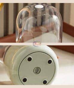 360° Rotating Portable Makeup Brushes Holder | White Personal Care 