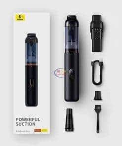 Baseus Car Vacuum Cleaner A5 Powerful Suction | Black Bike & Car 