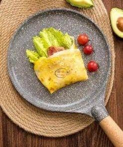 MGC Marble Coating Induction Nonstick Tawa 28 cm Multicolor | Gray Kitchen & Dining 