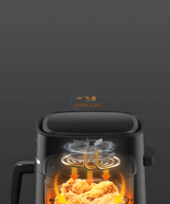 Xiaomi Air Fryer 6L Air frying Baking Defrosting Fermentation | Black Kitchen & Dining 