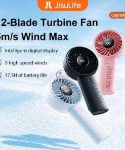 JisuLife Handheld Fan Life4 Turbo 000mAh Personal Care