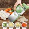 5 In 1 Stainless Steel Safe Fruit Vegetable Slicer Cutter Kitchen & Dining