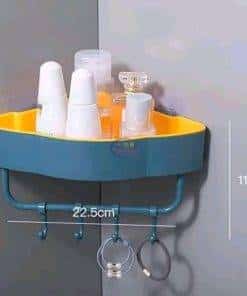 2pcs Bathroom Shelf Corner Shelves Home & Living