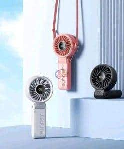 Jisulife Handheld Fan Life7 3in1 Portable Fan | Pink Personal Care