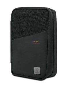 WiWU Macbook Mate Waterproof Accessories Organizer Bag | Black Smart Watch 