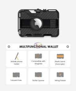 Aulumu G03 Carbon Fiber Card Case Magnetic Wallet | Carbon Fiber Cases & Screen Protector