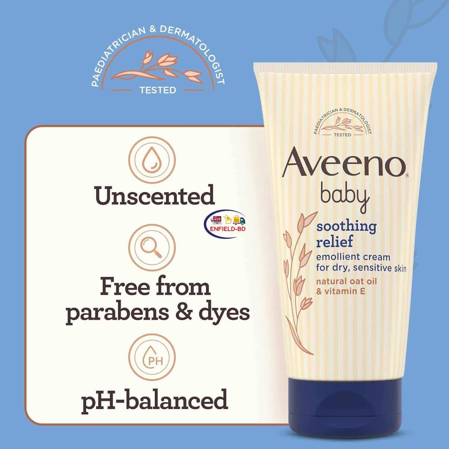 Aveeno Baby Soothing Relief Emollient Cream 150 ml Others