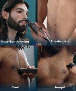Philips MG7920/65 Multigroomer Kit 13 In 1 Trimmer For Man | Black Hair Trimmers 