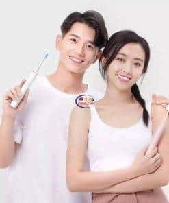Xiaomi ShowSee D1-W IPX7 Waterproof Sonic Electric Toothbrush | Pink & White Others