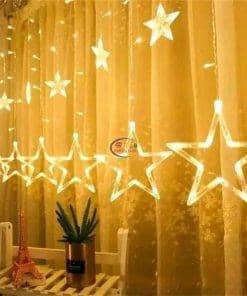 Twinkle Star 138 LED Star Moon Window Stage USB | Warm White Home & Living 