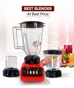 Panasonic Master 3 in 1 blender with grinder and juicer | Red Home & Living 