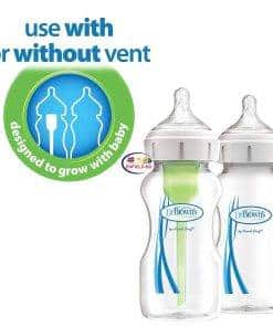Dr Browns Anti Colic Wide Neck 150ml & 270ml Glass Bottle Others 