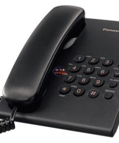Panasonic KX-TS500MX Corded Black Phone Set| Black Smartphone