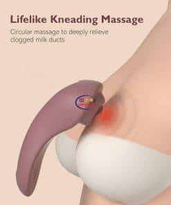 Momcozy Kneading Lactation Massager with Heat 3-in-1 Real-Like Massage Others 