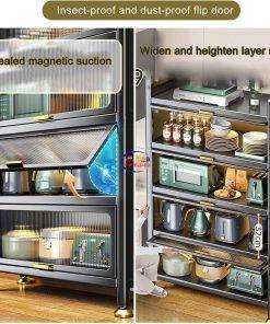 Kitchen Storage Cabinet | Black Kitchen & Dining 