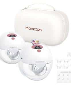 Momcozy Breast Pump Hands Free M5 Wearable | Cozy Red Others 