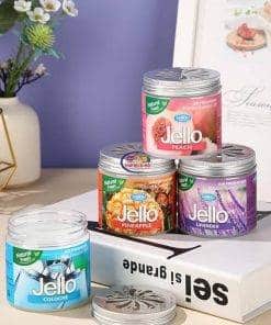 Jello perfume Car Air Freshener 220Gram Coconut fresh Gel Bike & Car 