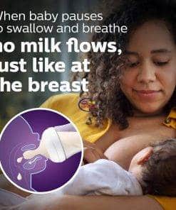 Philips AVENT Natural Baby Bottle with Natural Response Nipple Smart Watch 