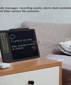 LCD Writing Tablet Doodle Board Electronic Desktop Calendar | Black Others 