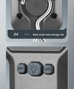 Alternative view of Digital Electronic Mini Luggage Weight Scale – 50KG | Black