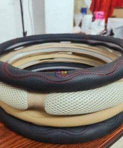 Steering Wheel Cover | Black Bike & Car