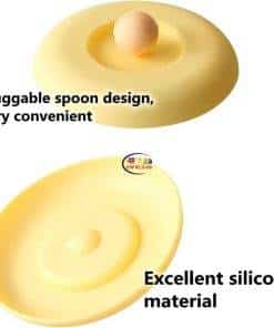 Silicone Cup Lid | Pink Yellow Others