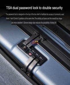 NINETYGO Bussiness Suitcase 20 inch Boarding Case TSA Luggage | Blue Others