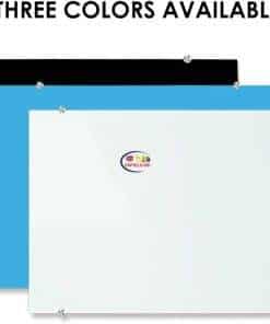 2 × 2 Feet Magnetic Glass Whiteboard Ultra White Frameless Dry-Erase with installation Magnetic Glass Whiteboard