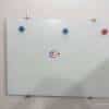 4 × 11 Feet Magnetic Glass Whiteboard Ultra White Frameless Dry-Erase with installation Magnetic Glass Whiteboard