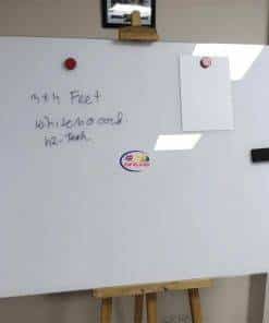 4 × 9.5 Feet Magnetic Glass Whiteboard Magnetic Glass Whiteboard