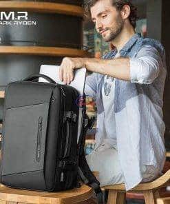 Mark Ryden 9299 Expandable Casual Laptop Backpack Rain Cover | Black Others