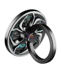 ROCK Spinner Ring Holder 360 Degree | Red Silver Others 