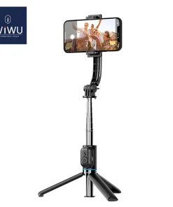 Alternative view of WiWU Wi-SE001 Detachable Tripod Selfie Stick with Phone Stand