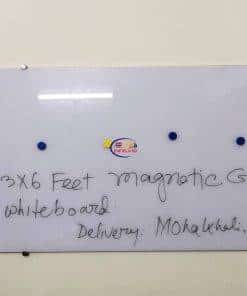 5.5 × 10.5 Feet Magnetic Glass Whiteboard Ultra White Frameless Dry-Erase with installation Magnetic Glass Whiteboard