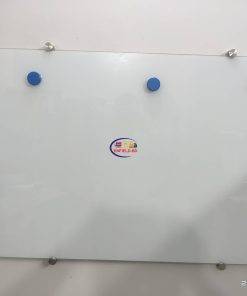 6 × 5 Feet Magnetic Glass Whiteboard Ultra White Frameless Dry-Erase with installation Magnetic Glass Whiteboard
