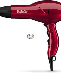 BaByliss Hair Dryer 2100 W Salon Light | Red Hair Dryers 
