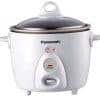 Panasonic Rice Cooker SR-G10S Touch Automatic 1 L | White/ Silver Rice Cooker