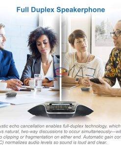 VTech VCS702 ErisStation DECT 6.0 Conference Phone | Gun Metal Gadget