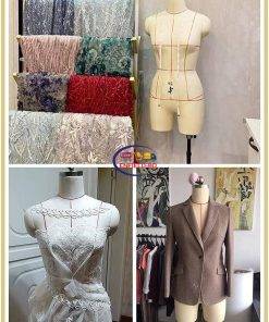 Female Sewing Mannequin White Plus Size Mannequin Torso Body with Stand Adjustable Woman Dress Form Tailor Dressmakers Dummy for Sewing Clothes Professional Mannequin Body Proffessional Mannequin | Measurement Body 
