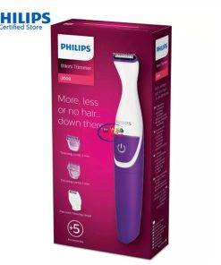 Philips BRT383/15 Essential Bikini Trimmer for Women | Purple Hair Trimmers