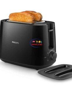 Philips HD2582/90 Bread Toaster Daily Collection | Black Kitchen & Dining