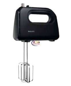 Philips HR3720/10 300 Watt Lightweight Hand Mixer with 5 speed control settings | Black Kitchen & Dining